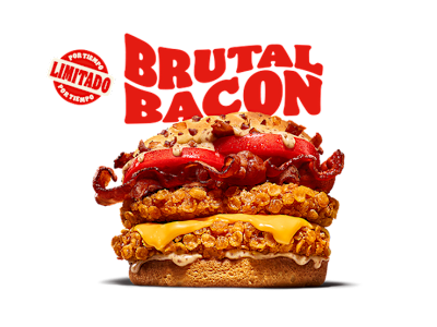 Brutal Bacon Doble Crispy Chicken® (2 pollos)