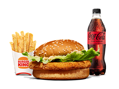 King Ahorro Menú Chicken Burger