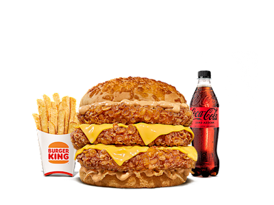 Menú Stacker Original Triple Pollo