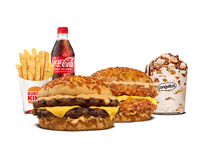 Menú Completo Stacker Original Doble Grande