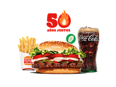 Menú Whopper® Vegetal Grande