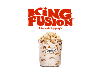 King Fusion™ Conguitos® Galleta Choco-Blanco