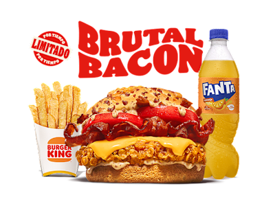 Menú Brutal Bacon Crispy Chicken® (1 pollo)