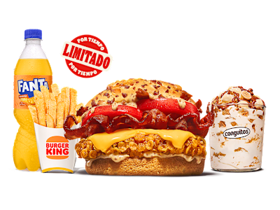 Menú Completo Brutal Bacon Crispy Chicken®