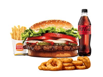Menú Whopper® + 10 Aros