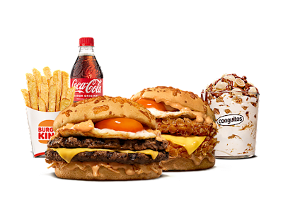 Menú Completo Stacker Huevo Doble Grande