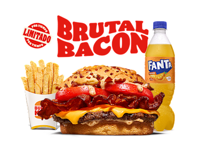 Menú Brutal Bacon (1 Carne)