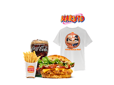 Menú CBK + Camiseta Naruto