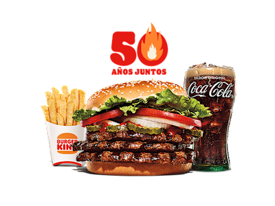 Menú Triple Whopper® Grande