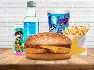 Menú Little Stars Chicken Sandwich Burger