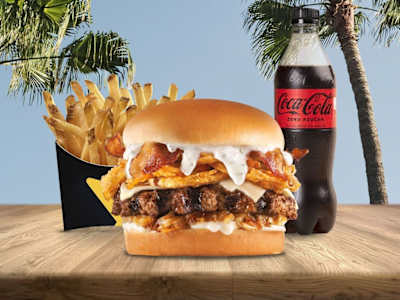 Menú Bacon & Trufa Gran Angus Burger