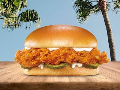 Chicken Crispy Sándwich Burger