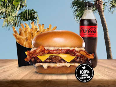 Menú Bacon & Cheese Gran Angus Burger