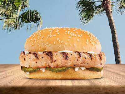 Chicken Grilled Sándwich Burger