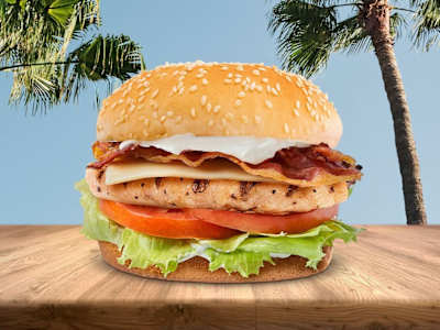 Bacon Extreme Grilled Chicken Burger