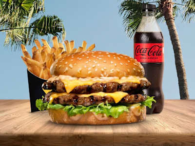 Menú Big Carl Burger