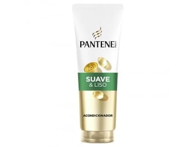 Acondicionador suave y liso para pelo encrespado y apagado Pro-V Pantene 160 ml.