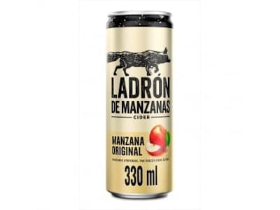 Cider Ladrón de manzanas lata 33 cl.