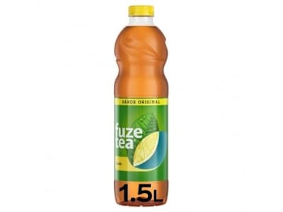 Fuze Tea té sabor limón botella 1,5 l.
