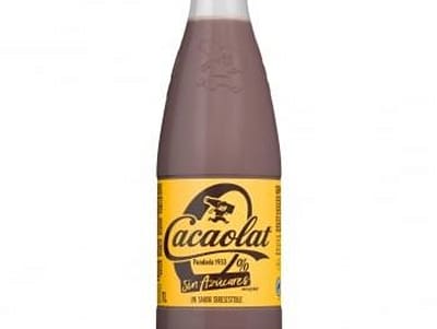 Batido de cacao con edulcorantes Cacaolat sin gluten y sin azúcar añadido botella 1 l.