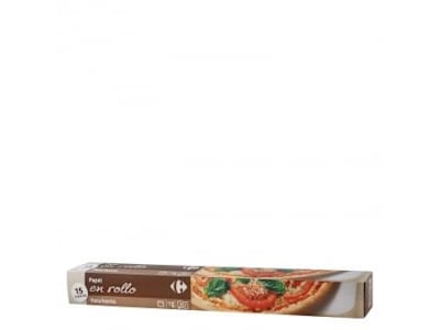 Papel de horno en rollo Carrefour 15 metros.