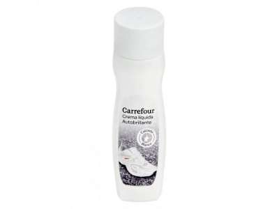 Crema líquida autobrillante blanco Carrefour 50 ml.
