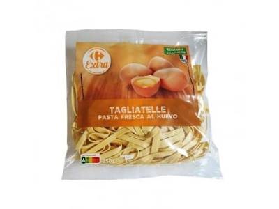 Tagliatelle al huevo Carrefour Extra 250 g.