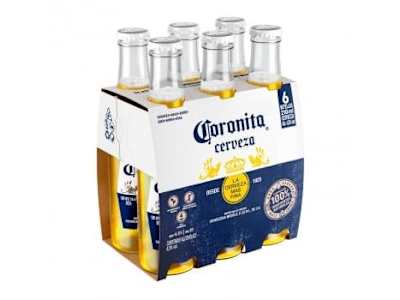 Cerveza Coronita pack de 6 botellas de 21 cl.
