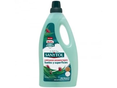 Limpiador desinfectante suelos y superficies Sanytol 1,2 l.