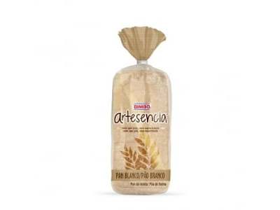 Pan de molde rebanada estilo artesano Bimbo 500 g.