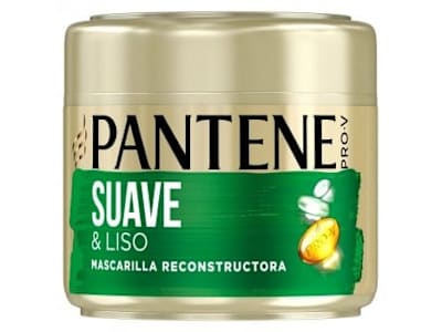 Mascarilla capilar de keratina suave & liso para cabello apagado y encrespado Pantene Pro-V 300 ml.