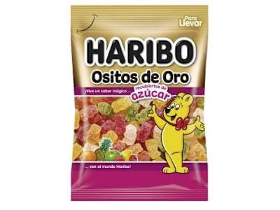 Caramelos de goma recubierto de azúcar Haribo 100 g.