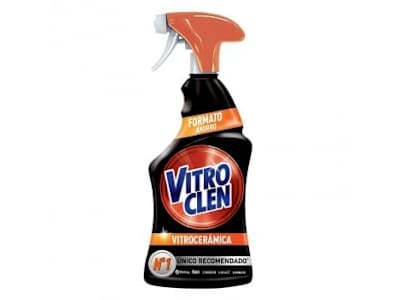 Limpiador específico para placas de vitrocerámica Vitroclen 450 ml.