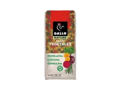 Espirales multivegetales Gallo Nature 400 g.
