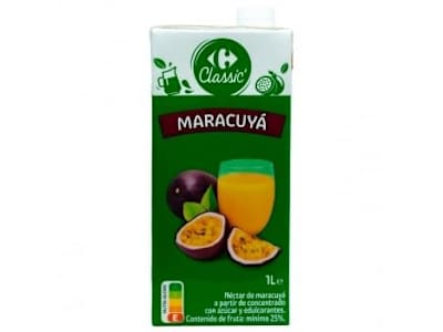 Néctar de maracuya Carrefour Classic brik 1 l.