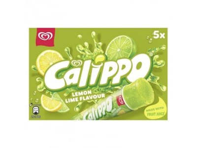 Helado de lima-limón Calippo sin gluten 5 ud.