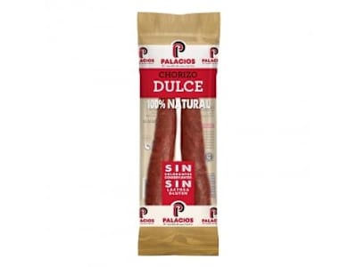 Chorizo casero extra sarta Palacios 250 g.