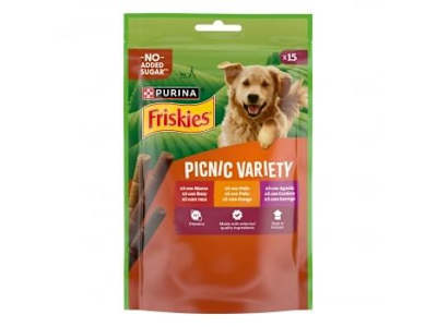 Snack para perro Purina Friskies Picnic Variety 15 sticks 126 g.