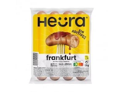 Frankfurt vegetal Heura 170 g.