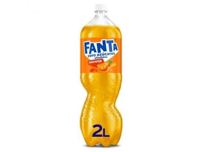 Fanta de naranja Zero botella 2 l.