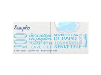 Servilletas 1 Capa 200 ud SIMPL