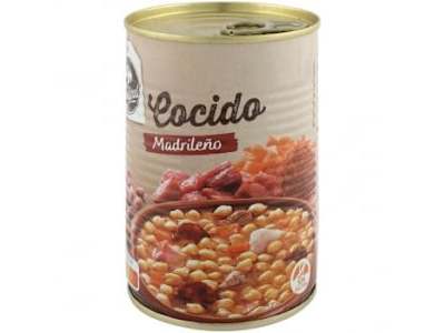 Cocido madrileño Classic Carrefour sin gluten 440 g.