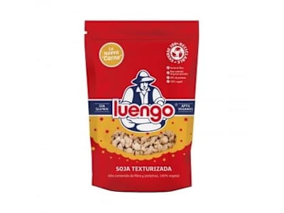 Soja texturizada Luengo sin gluten doy pack 200 g.