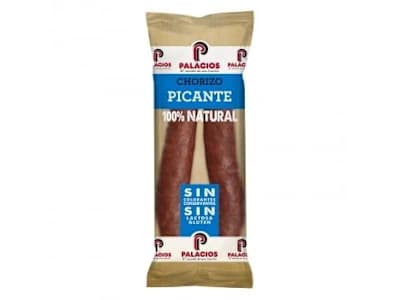 Chorizo picante extra sarta Palacios 250 g.