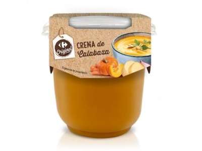 Crema de calabaza Carrefour Original 350 ml.