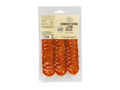 Chorizo de león dulce De Nuestra Tierra 100 g.
