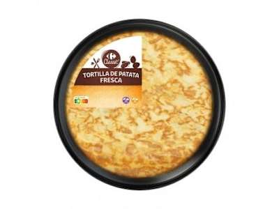 Tortilla de patatas Carrefour Classic' sin gluten sin lactosa 600 g.