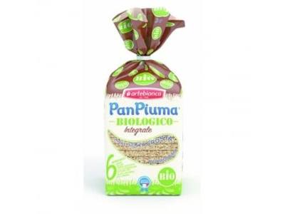 Pan de molde integral sin corteza ecológico Artebianca sin lactosa 400 g.