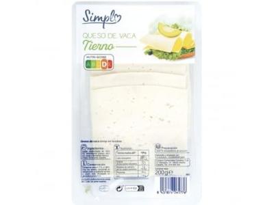 Queso de vaca tierno 200 g.