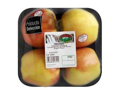 Manzana ambrosia selección 4 ud 1 Kg aprox